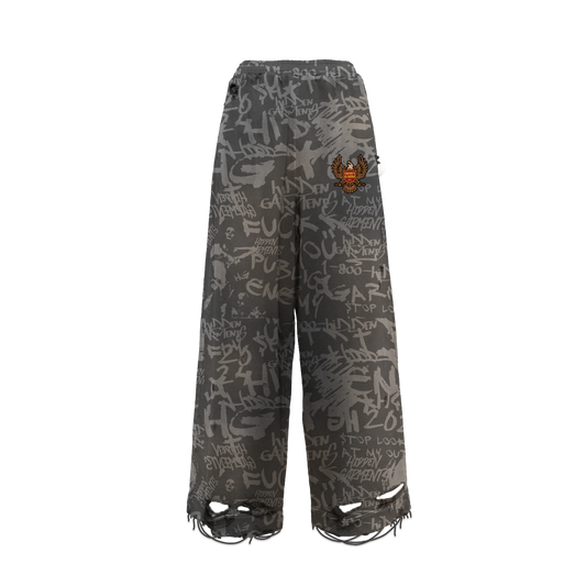 Graffiti Sweatpants (GREY)